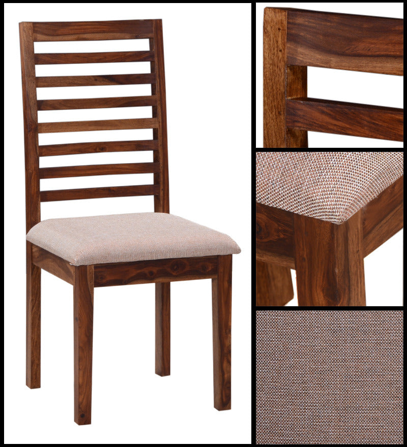 Zenith Solid Sheesham Wood Armchair