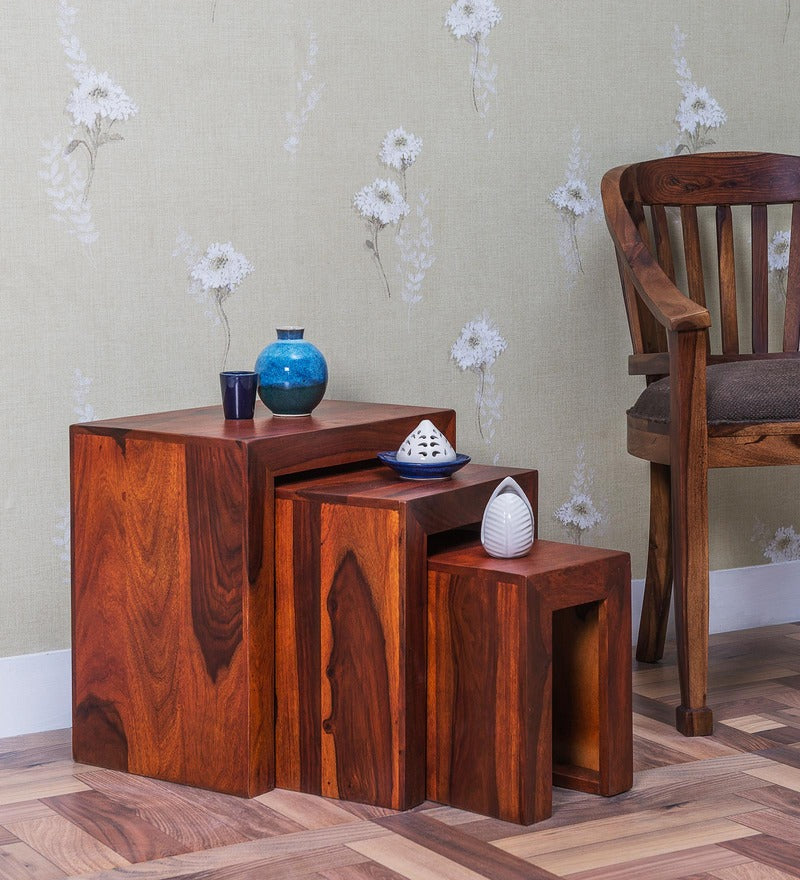 Acropolis Solid Wood coffee of Tables
