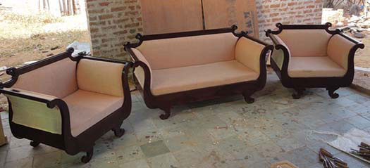 Berlin Fabric Sofa Set