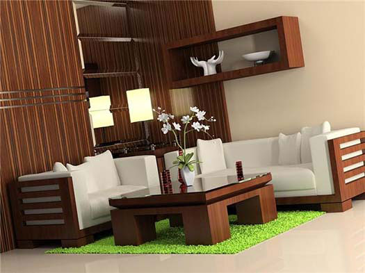 Hizen Sheesham Wood Sofa