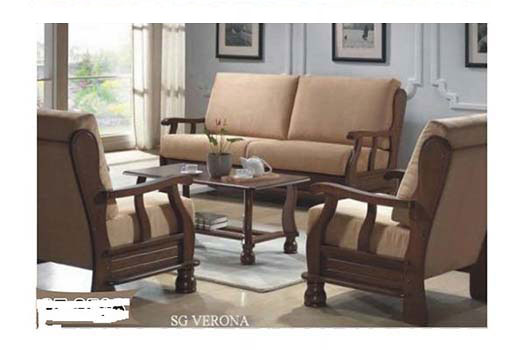 Olympia Wooden Sofa