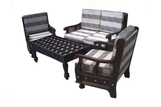 Arch Wooden Sofa