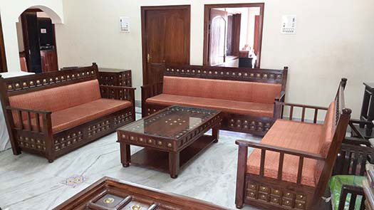 Darwin Wooden Sofa