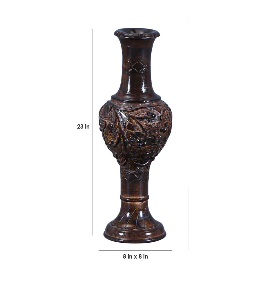 Mango Wood Sheffield Vase