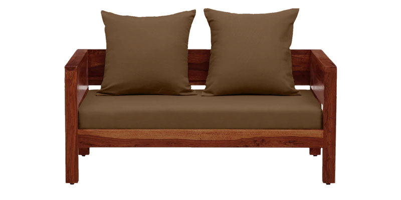 Raiden 2 Seater Sofa in Honey Oak finish