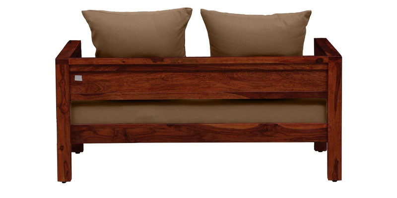 Raiden 2 Seater Sofa in Honey Oak finish
