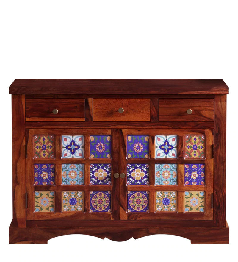 Hamlet Solid Wood Sideboard in Honey Oak Finish