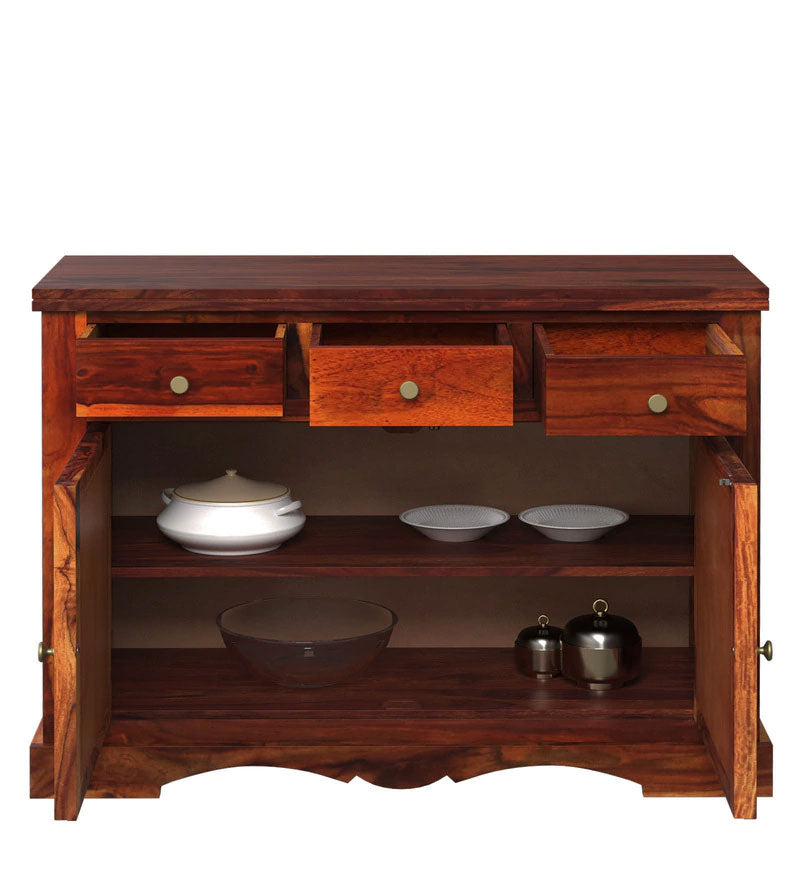 Hamlet Solid Wood Sideboard in Honey Oak Finish