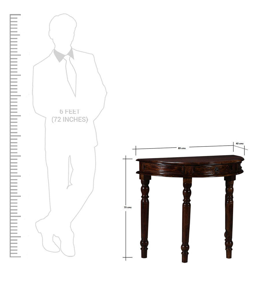 Half Round Console Table