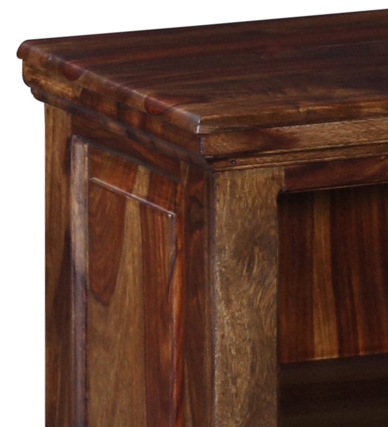 Fanny Solid Book Shelf in Provincial Teak Finish