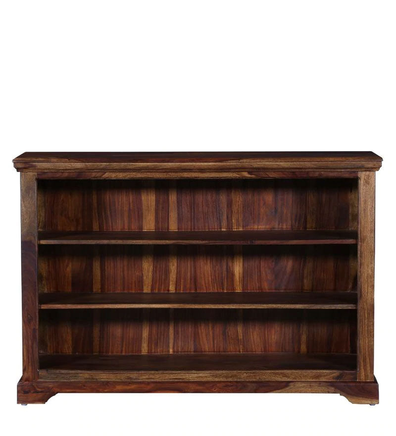 Fanny Solid Book Shelf in Provincial Teak Finish