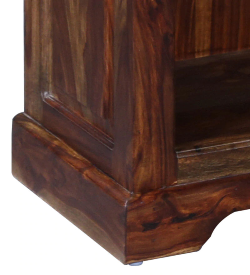 Fanny Solid Book Shelf in Provincial Teak Finish
