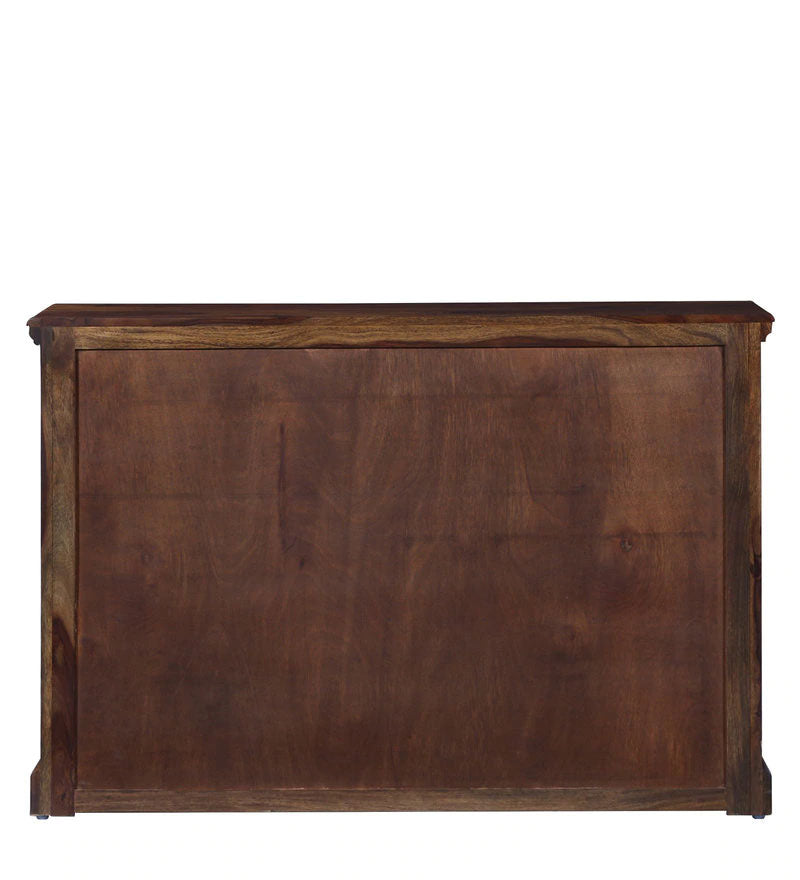 Fanny Solid Book Shelf in Provincial Teak Finish