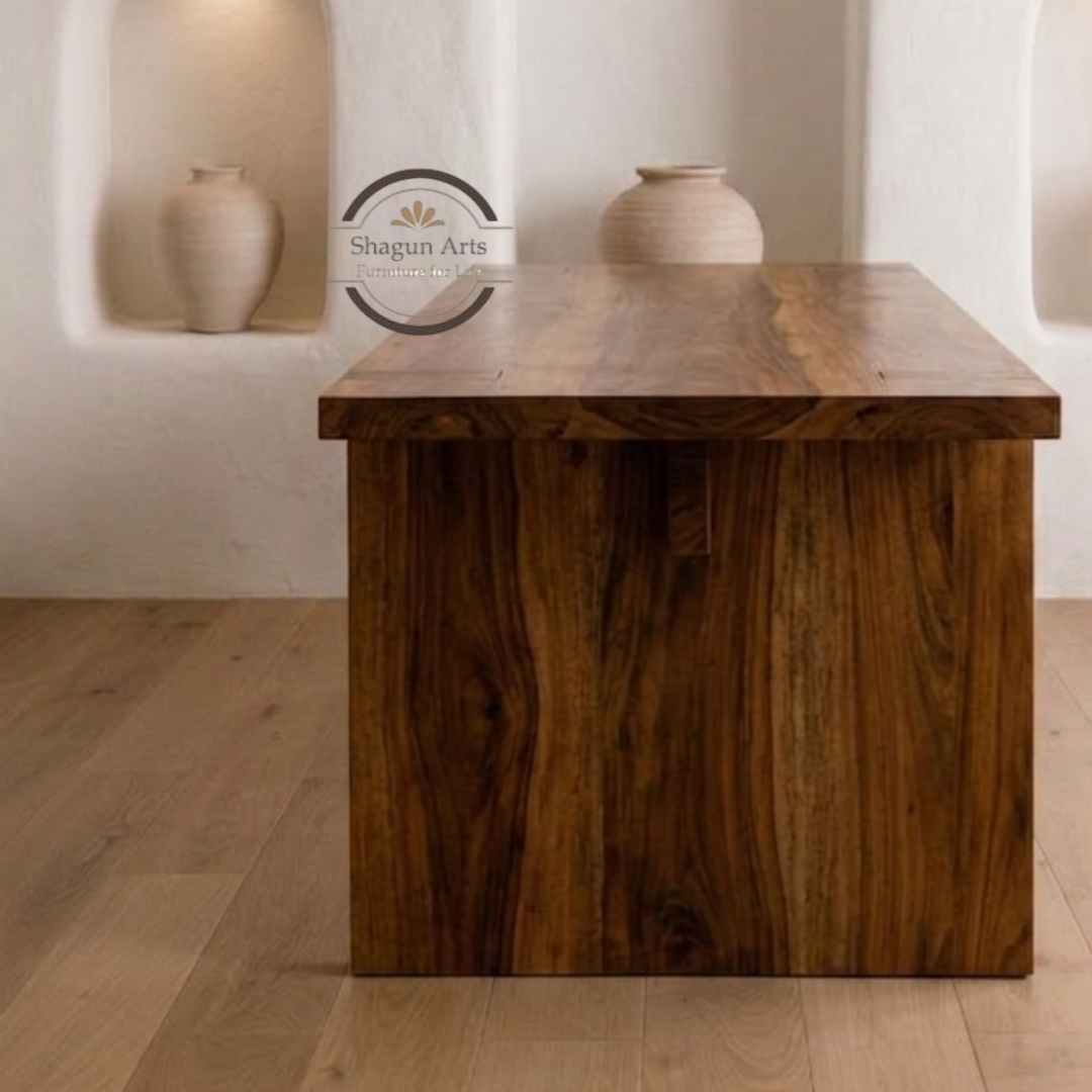 Solid Sheesham Wooden Dining & Workspace Table