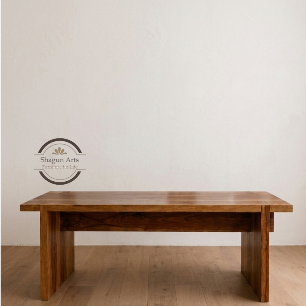 Solid Sheesham Wooden Dining & Workspace Table