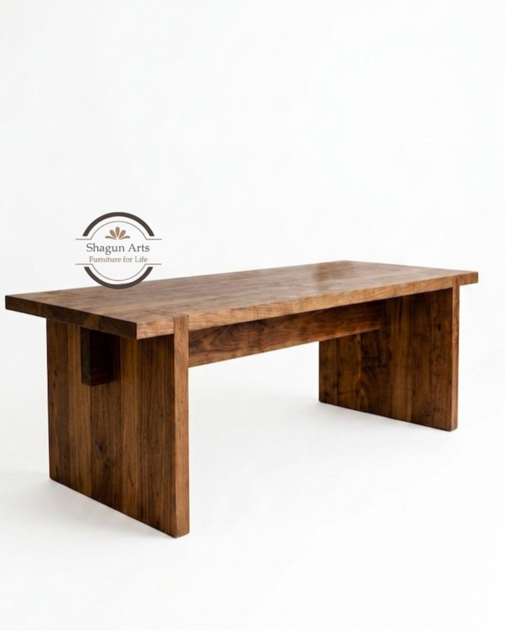 Solid Sheesham Wooden Dining & Workspace Table
