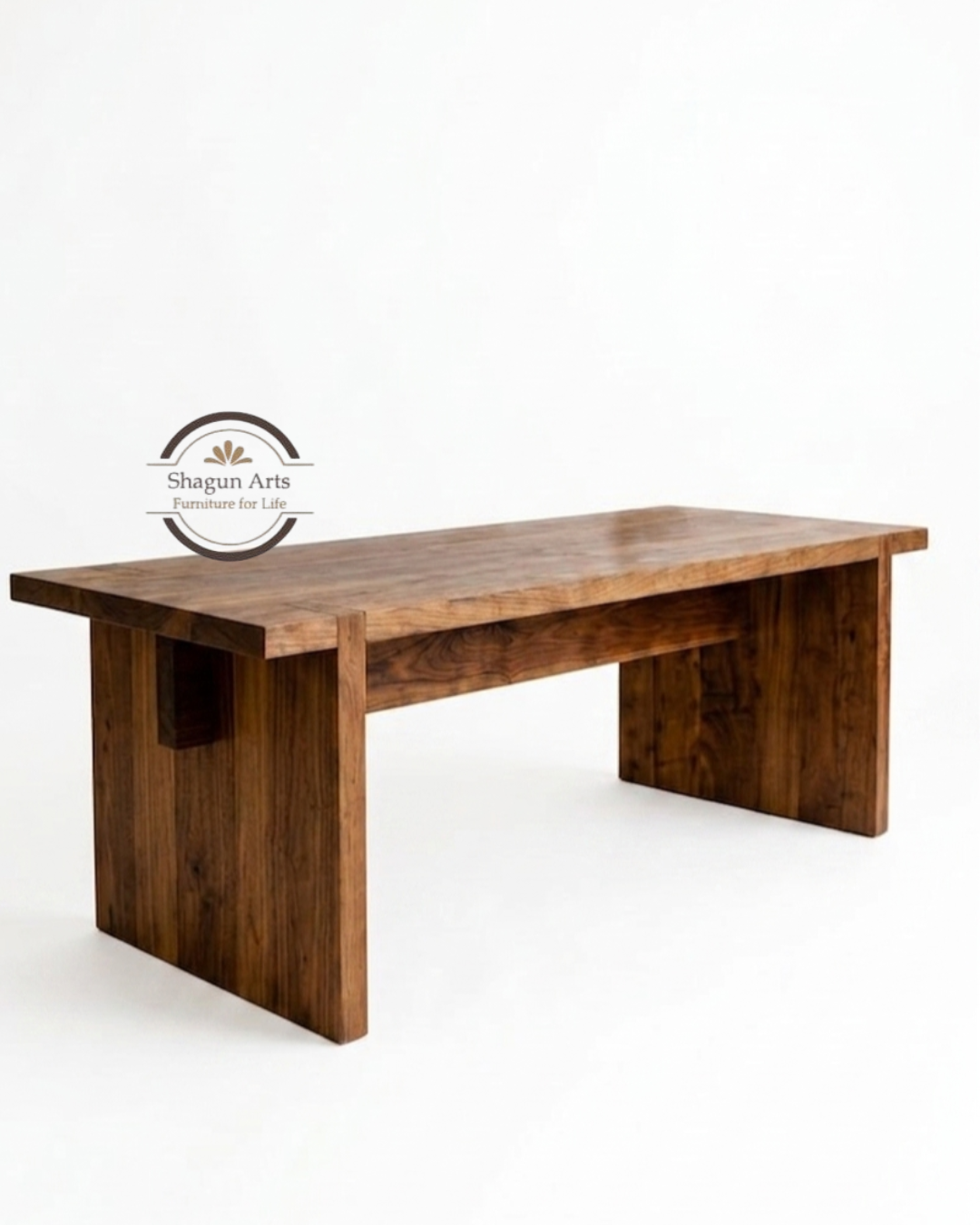 Solid Sheesham Wooden Dining & Workspace Table
