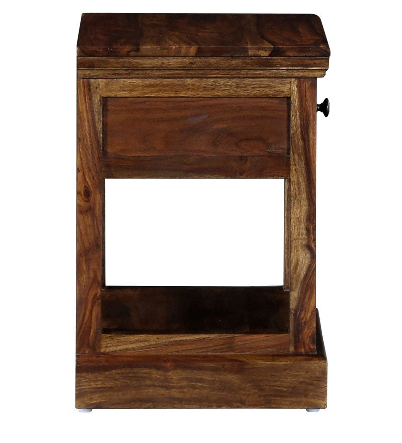 Allan Bed Stanfield Solid Wood Night Stand in Provincial Teak Finish