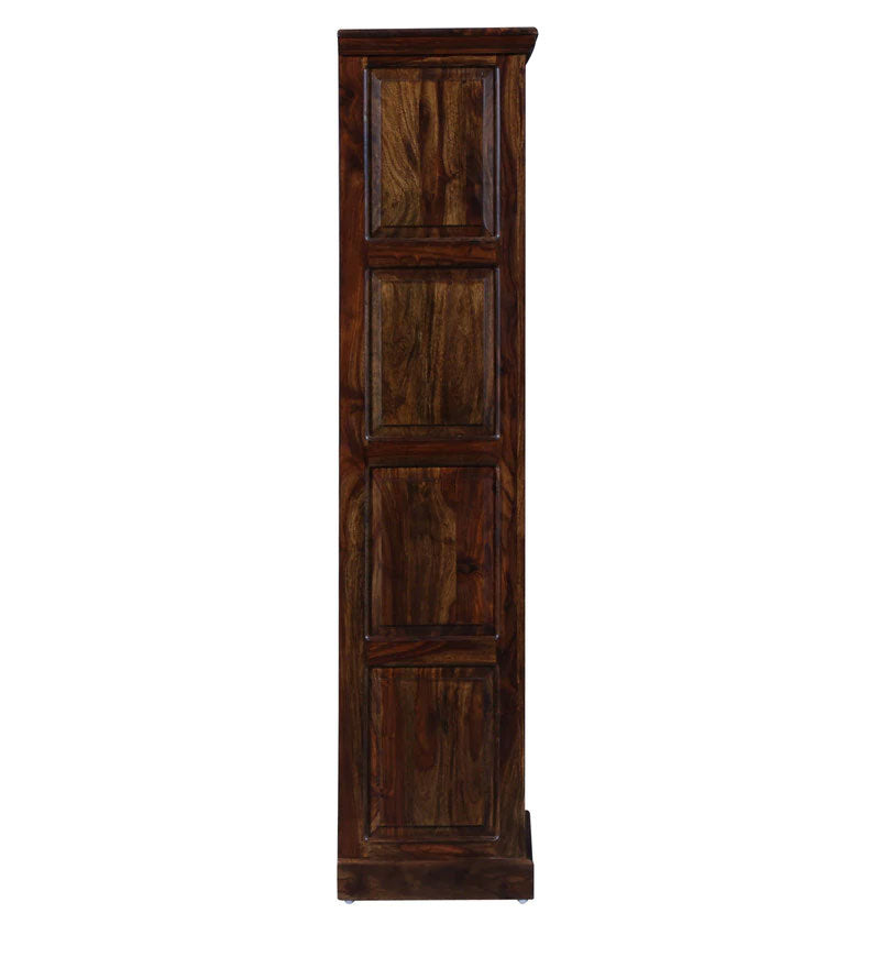 Eve Loft Solid Wood Book Shelf in Provincial Teak Finish