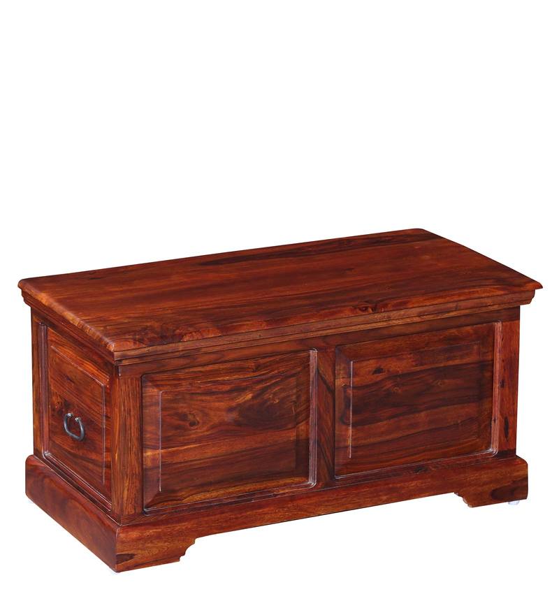 Martius Wood Trunk in Honey Oak Finish