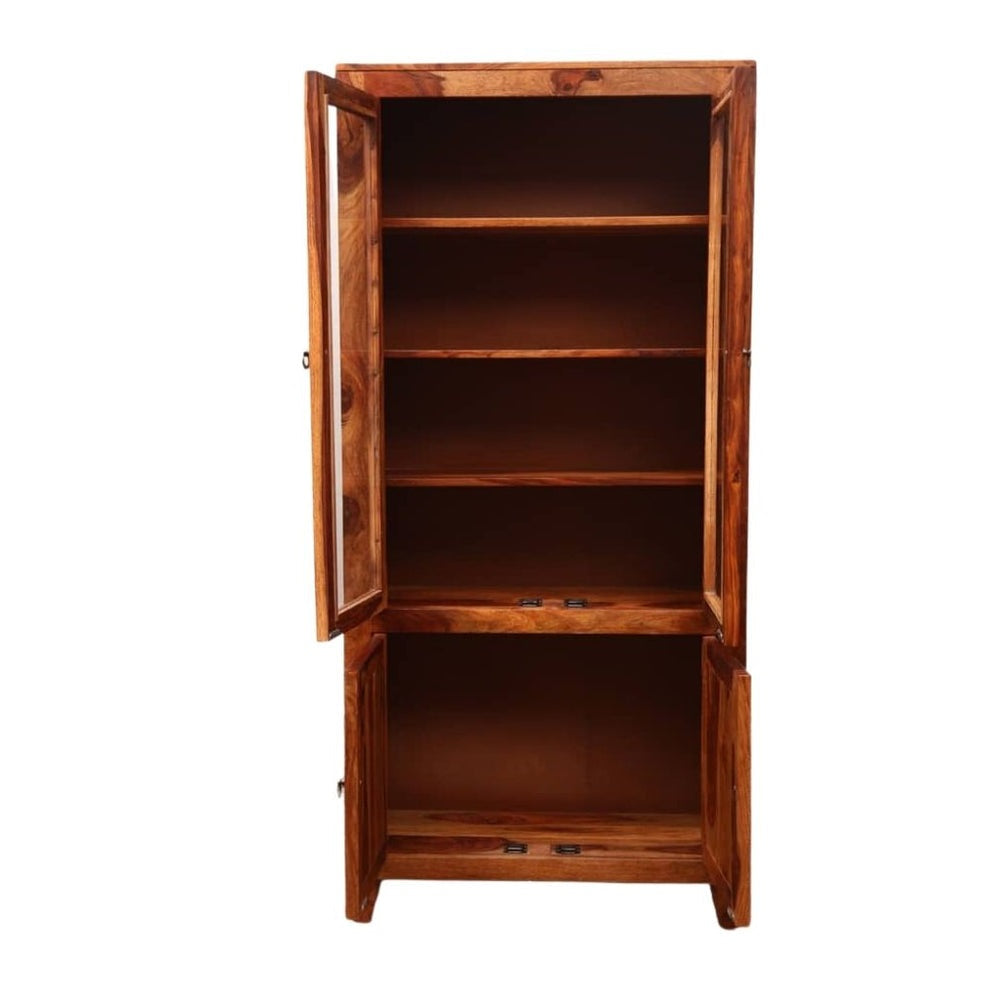 Nyla Solid Sheesham Wood Bookshelf