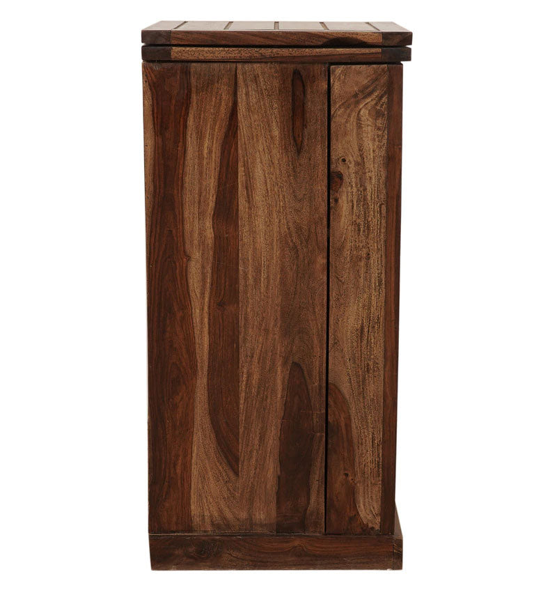 Dumont Bar Cabinet In Honey Finish