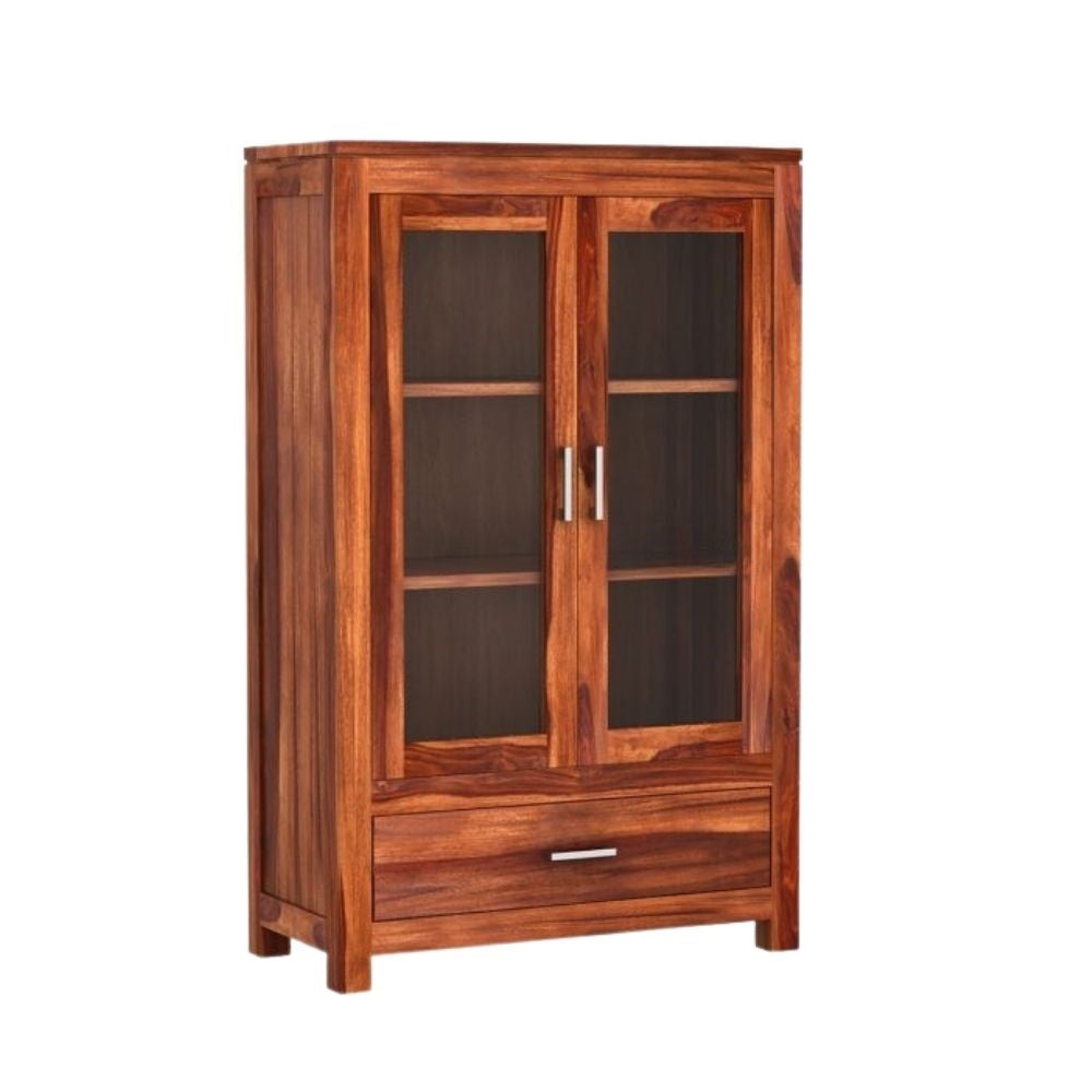 Briar Solid Sheesham Wood Bookshelf
