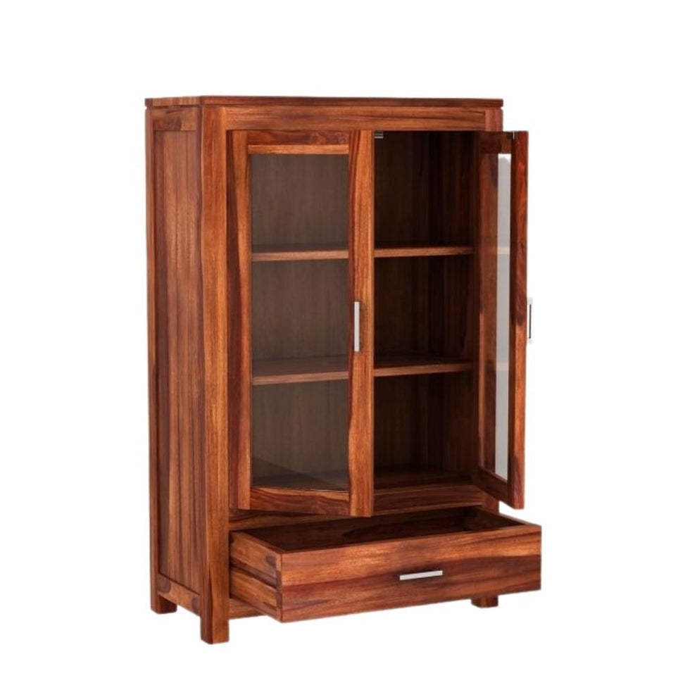 Briar Solid Sheesham Wood Bookshelf