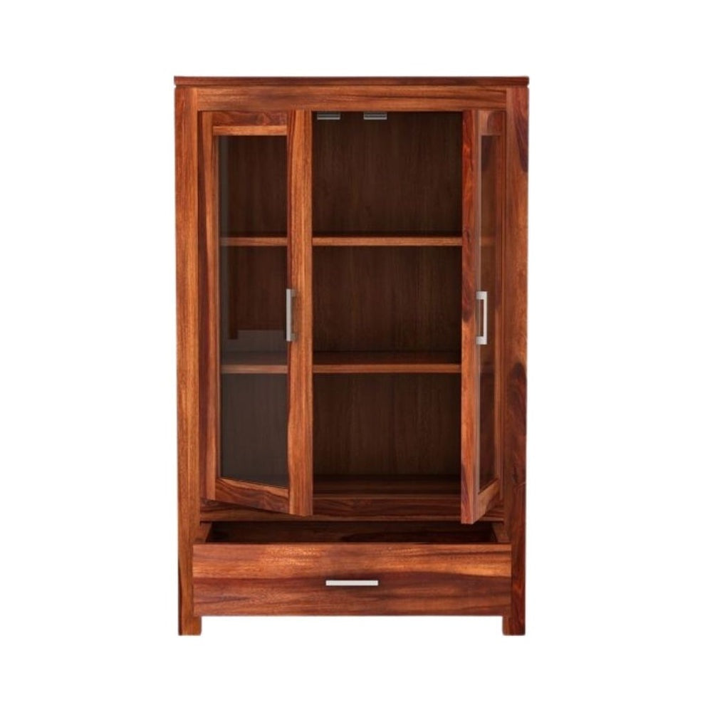Briar Solid Sheesham Wood Bookshelf