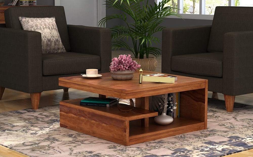 Naoshi Wood Center Coffee Table  for Living  Room  Bedroom 