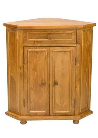 Darius Solid Sheesham Wood Kitchen Cabinet