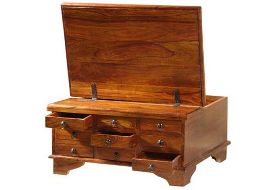Steamer Solid Wood Box