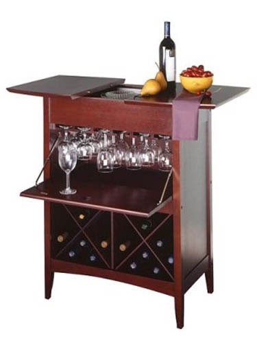 Franco Sheesham Wood bar Cabinet