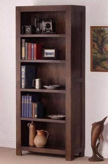 Emerson Solid Sheesham Wood Book Shelf 