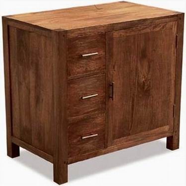 Aura Solid Wood Cabinet 