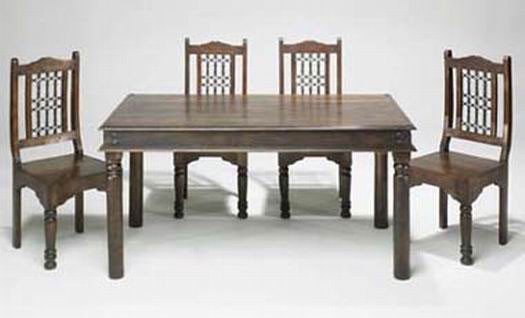 Gorsin Sheesham Wood Dining Table 
