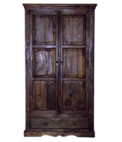 Vayaka Solid Wood 2 Door Wardrobe