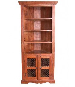 Essex Solid Sheesham Wood cornor Book Shelf 