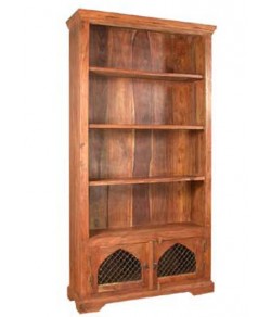 Oriel Solid Sheesham Wood Book Shelf