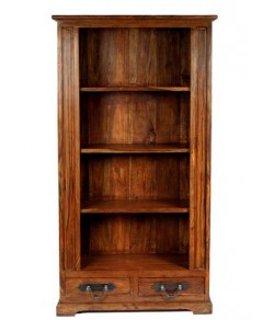 Harleston Solid Wood Book Shelf in Honey