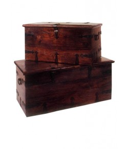 Titan Solid Wood Box Set Of Two