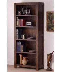 Emerson Solid Sheesham Wood Book Shelf 