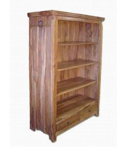 Gower Solid Sheesham Wood Book Shelf 