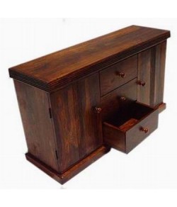Morse Solid Sheesham Wood Cabinet