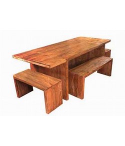 Dewey  Solide Sheesham Wood Dining Table 