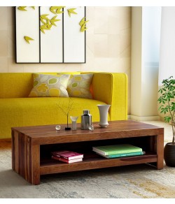 Hammond Solid Wood Coffee Table in Provincial Teak Finish