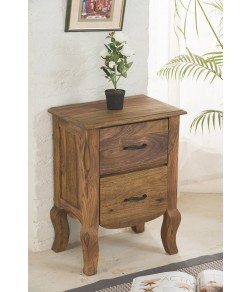 Solid Wood Bed Side Table 