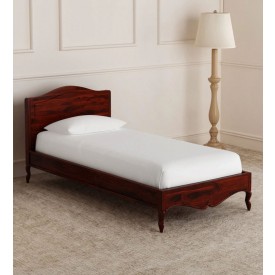 Hout Bed Clifford Solid Wood Single Bed in Honey Oak Finish