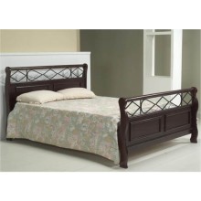 Palm Solid Wood Bed