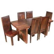 Chevalier solide Sheesham Wood Dining Table 